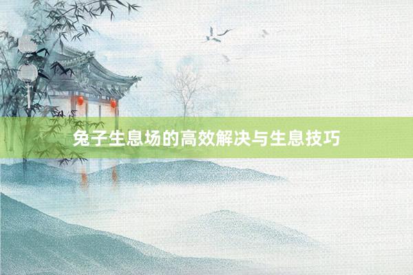 兔子生息场的高效解决与生息技巧